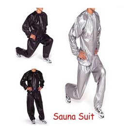 Man Woman Unisex Fitness Slimmer Slim Exercise Workout Sweat Sauna Loss Weight Suit