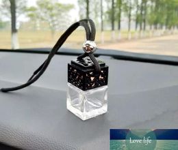 Lowest Price Car Hanging Perfume Bottles 6ml Car Scenter Car Air Freshener Decoration Essential Oil Diffuser Fragrance Bottle