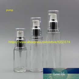 Wholesale 20ml 30ml 50ml Clear Glass Bottle Atomizer. Perfume Lotion Essential Oil Moisturizer Facial Water Cosmetic Container