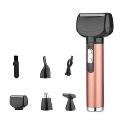 4-in-1 Unisex Multi-functional Electric Washable Shaving Rechargeable Razor Hair Removal Tool Eyebrow Trimmer Razor