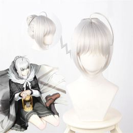 Anime Lord El-Melloi II Fate Gray Cosplay Short Wigs Heat Resistant Synthetic Hair Perucas