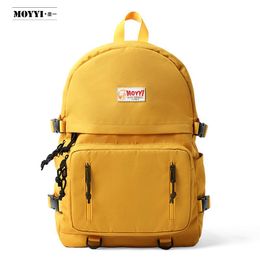 Sacos cor sólida mochila para Mulheres Waterproof Crianças Backpack multi bolso Escola Shoulder viagem mochilas escolares adolescente