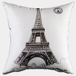 White Blank Sublimation Pillow 40*40cm Diy Transfer Print Couch Pillowcase Cover Polyester Sofa Throw Pillow
