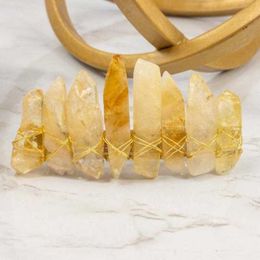 Hair Clips & Barrettes Natural Amethyst Raw Citrine Crown Headband Comb Hairpin Accessories Bride Girlfriend Gift
