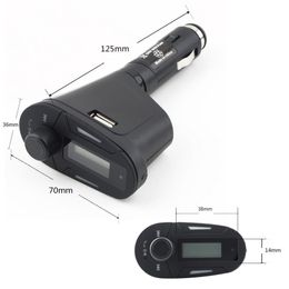 New Car MP3 Player bluetooth kit FM Transmitter Modulator USB MMC LCD with remote selling226a