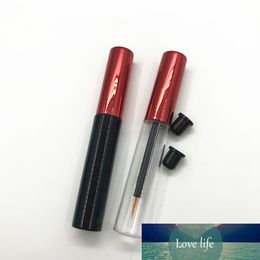 50pcs 5ml Plastic Empty Liquid Eye Liner Tube Eye Lash Vial Eyelash Bottle Eyeliner Container Make Up Tube With Red Lid