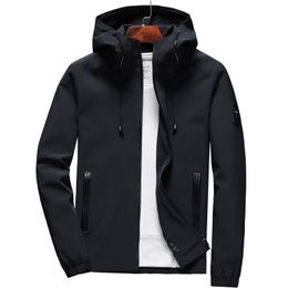 Hooded Men's Jacket men streetwear jacket Menswear Windproof Mens Jackets and Coats Casual Outdoors Coat Hip Hop Streetwear 538 201124