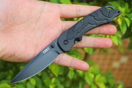 1100 Pocket Folding Knife 3Cr13Mov Black Oxide Drop Point Blade ABS + Stainless Steel Sheet Handle With Retail Box