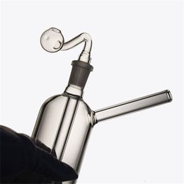 -Glasölbrenner Wasserbong Pyrex Glas Ölbrenner Rohre Dicke Klarleitung Kleine Bubbler Bong Mini Öl DAB Rigs für Raucherbongs
