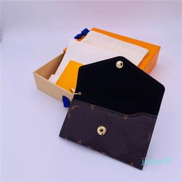 fashion Brown Card Bag keychain Print Wallet Shape leather keychains car fashion key ring lanyard cute key wallet chain rope Accessories