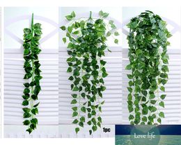 silk artificial rose vine hanging flowers for wall decoration rattan fake plants leaves garland romantic wedding home decor #43