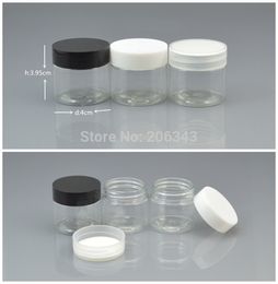 25G transparent PET cream bottle,cosmetic container,cream jar,Cosmetic Jar with plastic lid