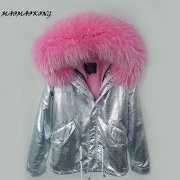 MAO MAO KONG Parkas woman winter jacket short Women Fur Collar hooded coat Casual Cotton Outwear Hot 201027