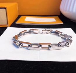 Fashion Bracelet New Arrive Man and Woman 316L Titanium Steel Engrave Colored Bracelet 18K Plated Gold Thick Chain Bracelets