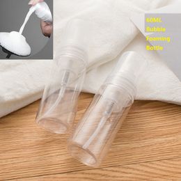 NEW 60ML Transparent Empty Foaming Plastic Bottles Travel Bubble Pump Container Bottle For Cleaning Clear 24pcs