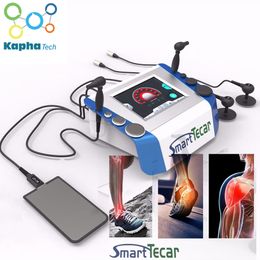 Professional tecar therapy physio RF Machine for pain relief and fat reduction