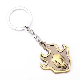 10/pcs BLEACH Key Chain Fire Key Rings For Gift Chaveiro Car Keychain Jewelry Anime Key Holder Souvenir