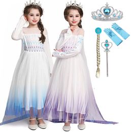 fashion Cosplay Costume Girls Dress Christmas style 3-12 years old Long sleeve Girl Princess Dress cosplay Party dress for girls LJ200923