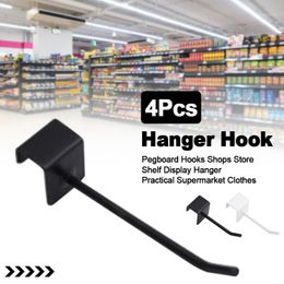 Hooks & Rails 4pcs Hanger Hook Shelf Display Racks Exhibition Pegboard Iron Store Durable Clothes Simple Supermarket Shops1