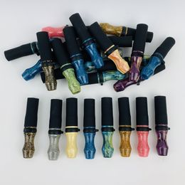 Latest Colourful Hookah Shisha Smoking Philtre Mouthpiece Mouth Tips Silicone Tube Portable Innovative Design Holder High Quality DHL Free