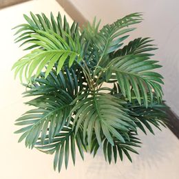 Grande 70 cm Artificiale Phoenix Bamboo Palm Plant Tree Bonsai Verdi Piante da sposa Home Office Decor