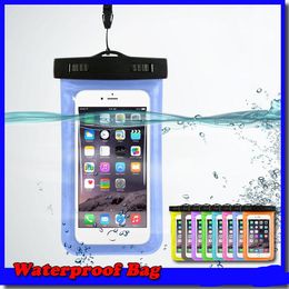 Waterproof Bag Water Proof Bag armband pouch Case Cover For Universal water proof cases all Cell Phone wholesale Factory price fast ship