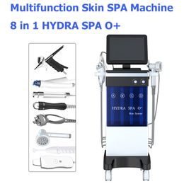 New beauty Microdermabrasion skin care facial machine 8 In 1 Super Bubble High pressure Dermabrasion Water Peel
