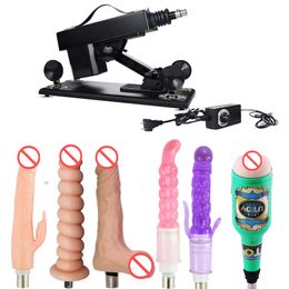 AKKAJJ Sex Furniture Automatic Adult Massage Machine with Attachments Plastic Cup for Women and Men