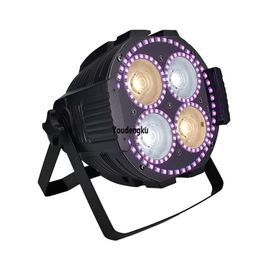 2 pieces par cob led rgbw 4x60w lumiere led par 4in1 parcan Stage performence light