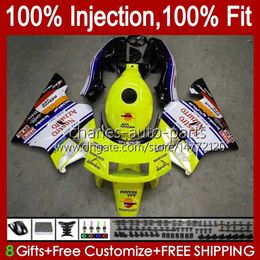 Injection For HONDA yellow stock MC28 PGM4 NSR250R 102HC.121 NSR 250 250R 94 95 96 97 98 99 NSR250 R 1994 1995 1996 1997 1998 1999 Fairings