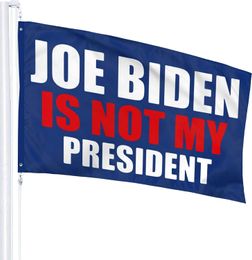 New Design Biden is Not My 3x5ft President Flags , 3x5 100D Polyester Fabric, Double Stitching, Drop Shipping