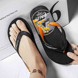 Slippers Flip Flops Men Summer Beach Fashion Breathable Casual Outdoor Water Shoes Sandalia 220302