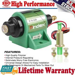 Electric Diesel Fuel Pump 12V Petrol 35GPH 4-7psi Low Pressure 5/16" Universal