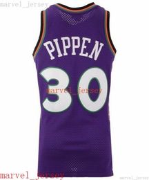 Custom Stitched Scottie Pippen #30 1995 All-Star Swingman Jersey XS-6XL Mens Throwbacks Basketball jerseys Men Women Y