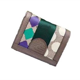 Womens Wallets High Quality Lady Designer Pocket Interior Slot Coin Purse Women Leather Tri-fold Short Luxury Wallet