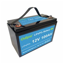 Factory outlet Deep cycle 12v LiFePO4 Batteries pack 100Ah 200Ah 300Ah Lithium ion Battery for Golf Cart Backup Solar RV