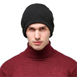 Winter new solid color knitted hat unisex universal wool all-match fashion warm warm antifreeze knitted hat Gxy001