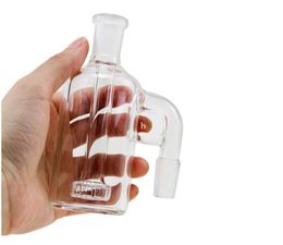 14mm Mini Hookah Glass Pipe Water Catchers Thick Pyrex Clear Bubbler shisha Pipe