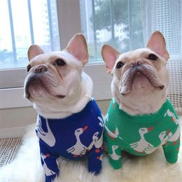 Soft Dog Sweater Classic Pet Casual Outfit Costume Fashion Cardigan Sweater Knit Jacket For Schnauzer Bulldog Puppy Clothes 201109