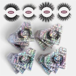 New Natural 3D Eyelashes False Eyelashes Reusable Fake 3D Mink Eyelash Eyelash Extension Mink Lashes Eye Lashes Makeup Maquiagem