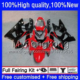 Body For HONDA CBR900 RR CBR 929RR 900CC 929CC 900 929 RR CC Red black 900RR 50HM.14 CBR900RR CBR929RR 00 01 CBR929 RR 2000 2001 Fairings