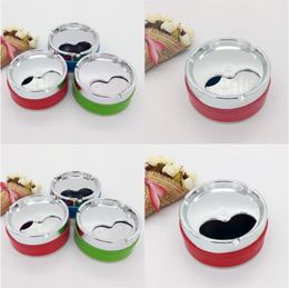 Cylindrical Ashtrays Office Windbreak With Cover Ashtray Rotate Self Extinction Multi Colour Home Hotel Smoking Accessories 1 39yl G2