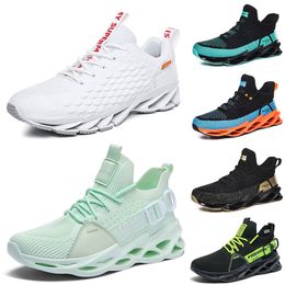 fashion high quality men running shoes breathable trainers wolf greys Tour yellow teals triple blacks Khakis green Light Brown Bronze mens outdoor sports sneakers