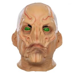 Star Cosplay Trek Lt. Saru Mask Adult Latex Full Face Mask Halloween Party Costume Prop1