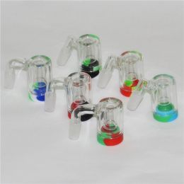 Glass Reclaim Catcher Adapter smoking mini thick heady oil dab rig bongs pipe ash catchers water bong pipes