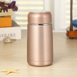 300ml Small Thermos Water Bottle Stainless Steel Thermal for Tea food Children Kids Filter Flask Cup Vacuum Mug School Student LJ201218