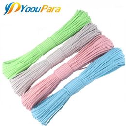 Glow In The Dark Nylon Paracord 550LB 7Strands Survival Luminous Parachute Cords Lanyard Ropes Outdoor Camping Equipments