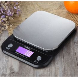 Digital Kitchen Food Scale 10Kg/1g stainless steel weighing Postal Electronic Scales Measuring tools weight Balance Y200328