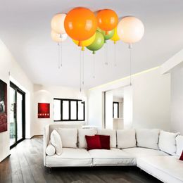 Colourful Balloon Ceiling Lights modern fashion Acrylic bedroom light Kids Room lamp balcony bedside wall sconce