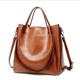 HBP bag ladies 2021 women messenger handbag soft leather large capacity female single shoulder